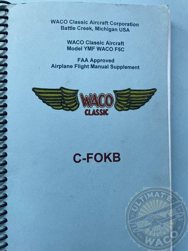 Waco YMF-5C C-FOKB document